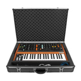 Behringer Poly D Travel Case - open with synth