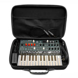 Arturia MicroFreak or MicroBrute Travel Case - Case open with synth